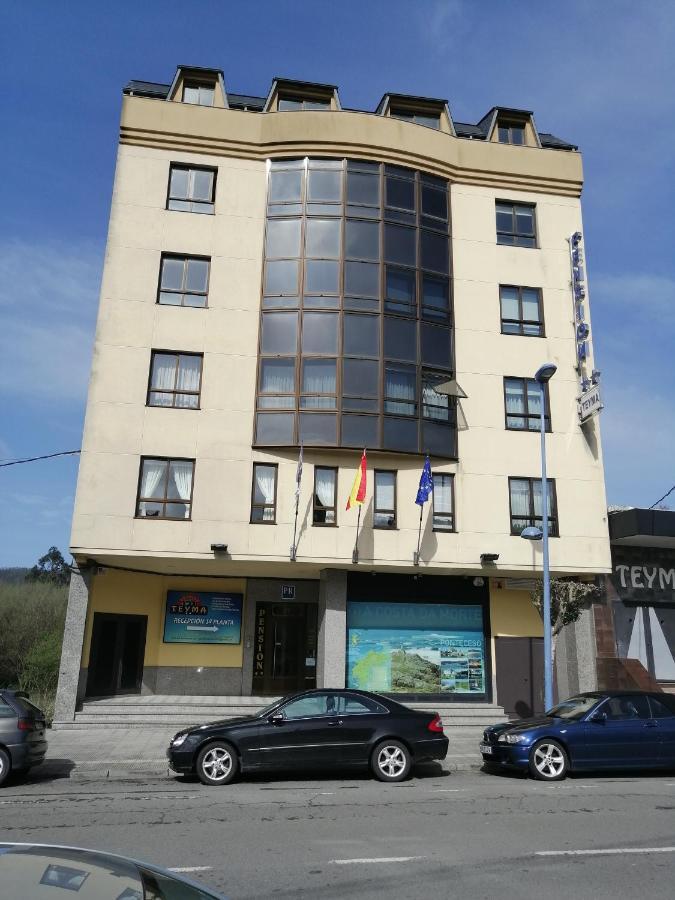 Pensión Teyma Ponteceso Exterior foto